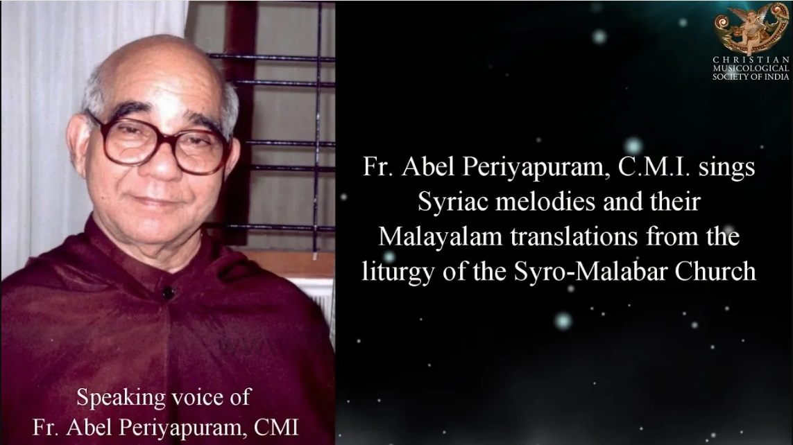 AP 11 - Fr. Abel, CMI sings model melodies in Syriac and Malayalam