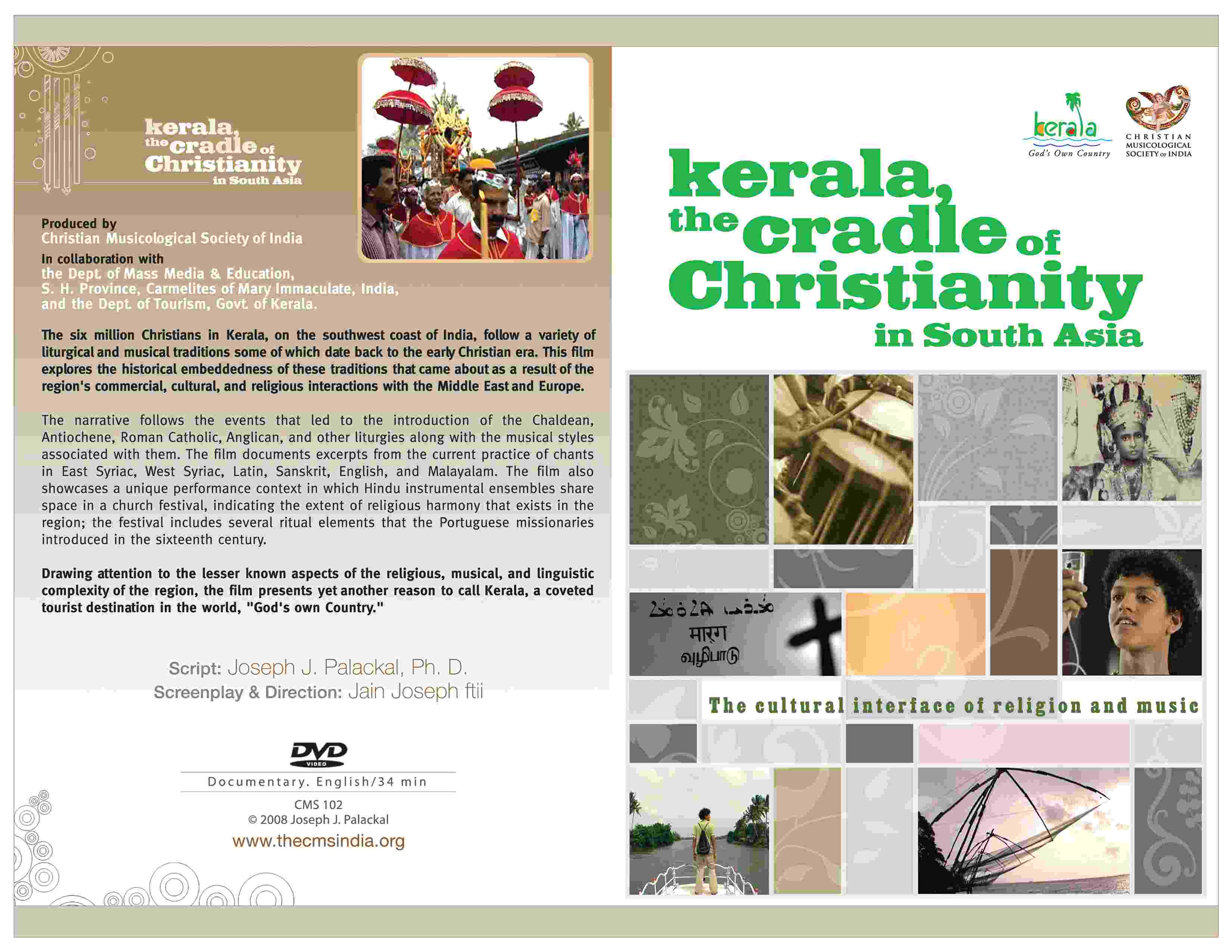 Kerala, the Cradle of Christianity in South Asia-(DVD) 